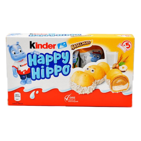 Киндер Хаппи Хиппо 104г Фундук