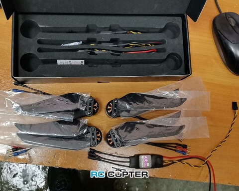 T-Motor Air Gear 355 +ESC (комплект AIR2213 KV1000 / MF9545 / AIR 20A)