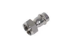 Соединитель Valtec с накидной гайкой нерж. сталь 18х3/4