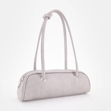 Сумка Саломея 2038 итальянский светло-серый
