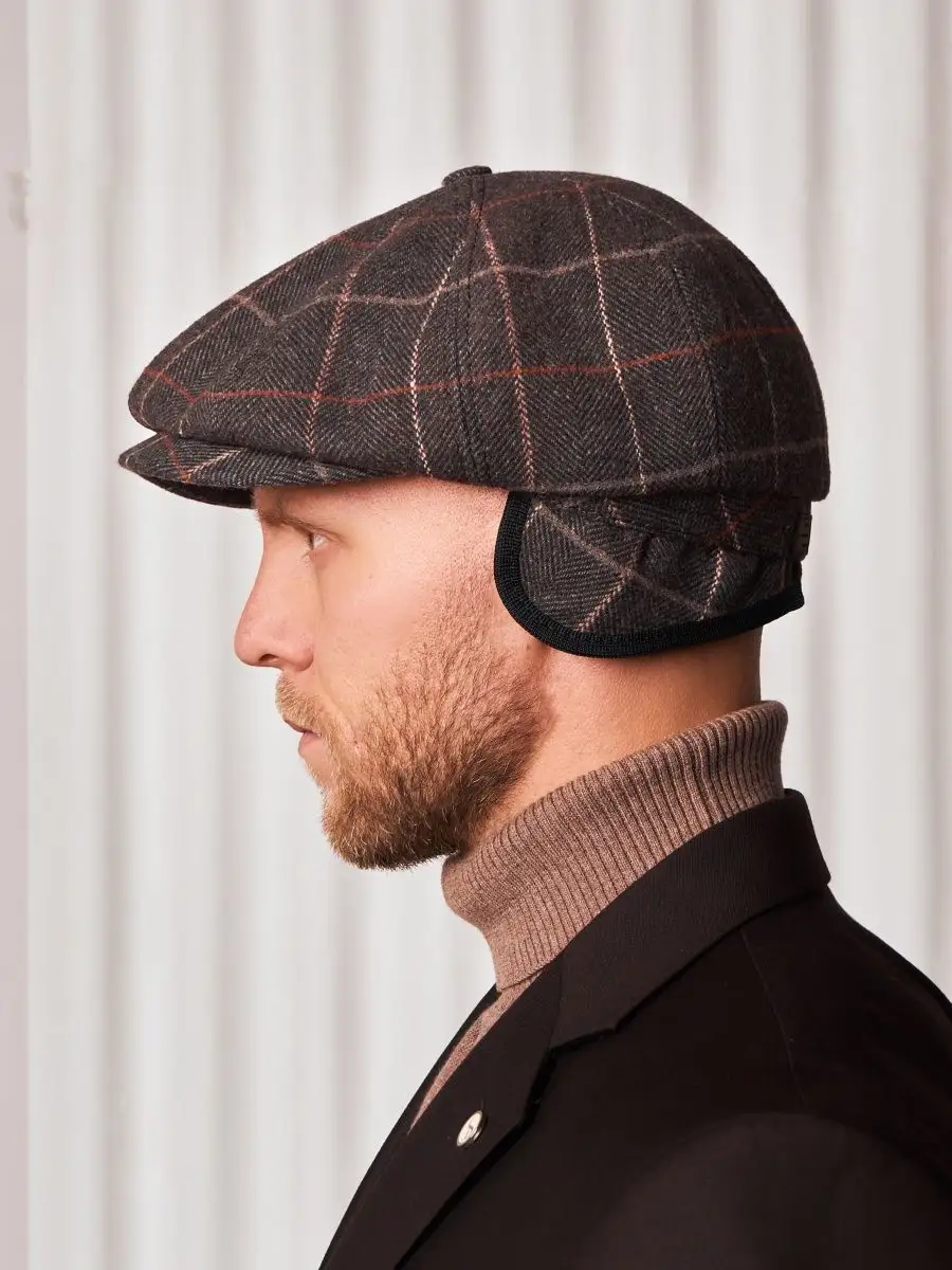 Кепка восьмиклинка утепленная