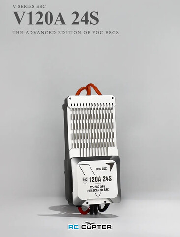 ESC регулятор мотора T-Motor V120A 12-24S PWM/CAN