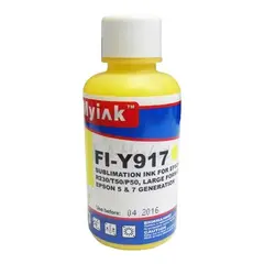 Чернила для EPSON St Photo R230/T50 (100мл,yellow,сублимационные) FI-Y917/ES917Y MyInk