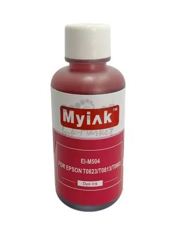 Чернила EI-M504 Gloria™ MyInk для EPSON (T0823, T0813, T0803) St Photo T10, T50, P50, R200, R270, RX590 (100мл, magenta Dye)