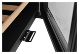 Винный шкаф Zugel ZCWF521DB черный