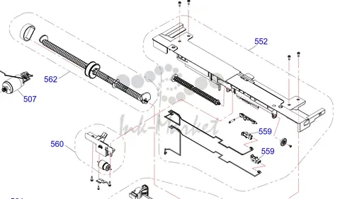 Рамка автоподатчика Epson ASF Upper Frame Assembly для Epson EcoTank L8180 1858436