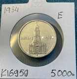 K16959 1934 Германия 2 марки Кирха подписная E K16959 1934 Германия 2 марки Кирха подписная E