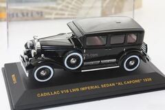Cadillac V16 LWB Imperial Sedan Al Capone 1930 IXO Museum Collection 1:43