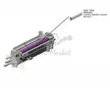 Смазывающий брусок узла очистки ленты переноса для Ricoh M2053811