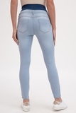 Джинсы для беременных (SUPER SKINNY) 11534 голубой