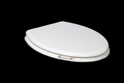 Boheme 958-G Крышка массив для унитаза Puro микролифт GOLD