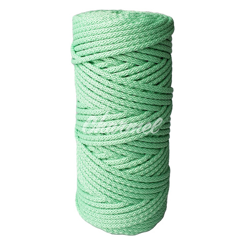 White our polyester cord 5 mm