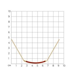 93-170-01886-2 - Колье из серебра в позолоте с подвеской ниточкой с красной эмалью
