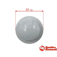 Ручка-рукоятка QUATTRO ELEMENTI QE25D/40D/70D/120D/25DN/70DN терморегулятора (TK8-000-009)