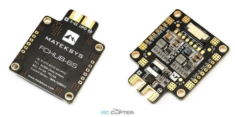 Плата распределения питания Matek 184A 5V/10V FCHUB-6S с датчиком тока