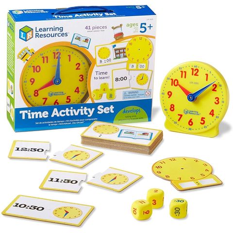 LER3220 Игровой набор Учимся определять время (41 элемент) Learning Resources