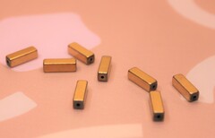 Бусина гематит золото 4х13 мм