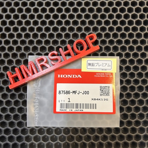 Honda Наклейка 87586-MFJ-J00