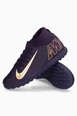 Сороконожки Nike Mercurial Superfly 10 Club Mbappe TF Junior - фиолетовый