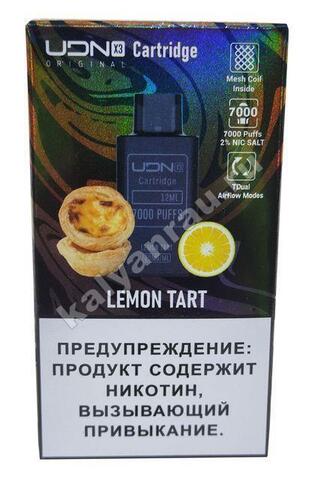 Картридж UDN X3 POD 7000 затяжек - Лимонный пирог