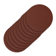 738737 Круг абразивный Р 320, на ворсовой подложке под "липучку", 125 мм, 10шт.  Сибртех