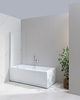 Allen Brau 3.31023.00 3.31023.00 PRIORITY, Шторка на борт 800мм (H=1500мм) стекло Optiwhite, Easyclean, хром (274701)