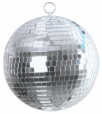 LED Mirror Ball 20 cm with motor FC