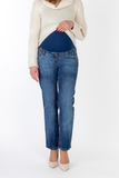 Джинсы для беременных (SLIM) 09951 синий