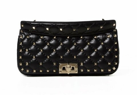 Сумка Valentino Rockstud Spike черный