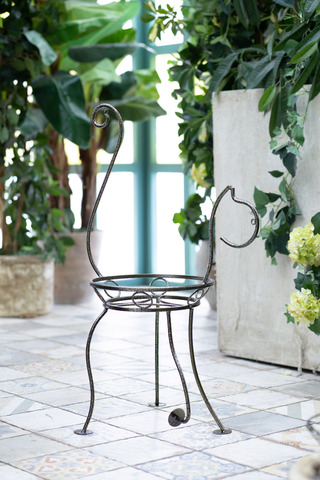 Подставка Напольная на 1 горшок Кот