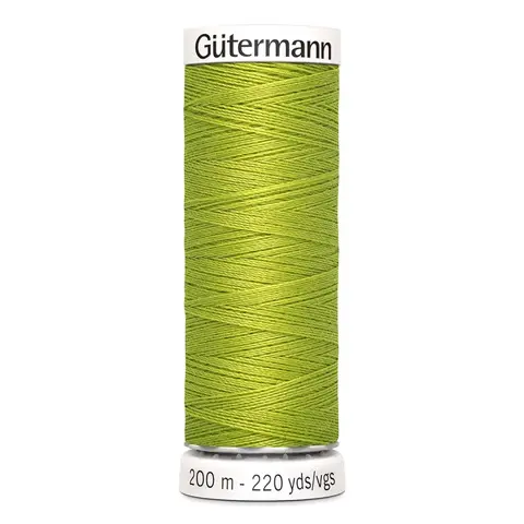 Нить Sew-All 200 м, Gutermann, 616 люминесцентный лайм