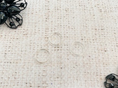 Кольцо для бюстгальтера пластик, р. 1,4х1х0,1, d 1 см