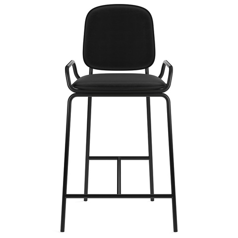 Стул полубарный Latitude Ror 2 Frame черный/черный