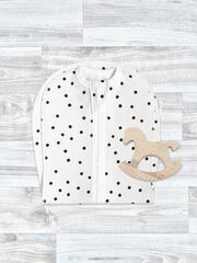 Пелёнка-кокон Mjölk Горошки, уценка