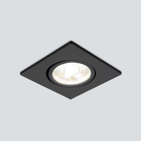 Встраиваемый светодиодный светильник 15273/LED 5W 4200K BK черный