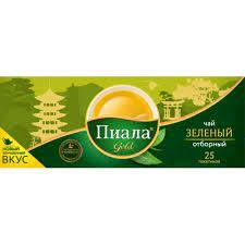 Чай Пиала зеленый 25 пакетиков