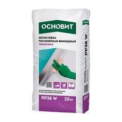 Шпаклевка финишная полимерная Основит Эконсилк PP38 W белая, 20 кг
