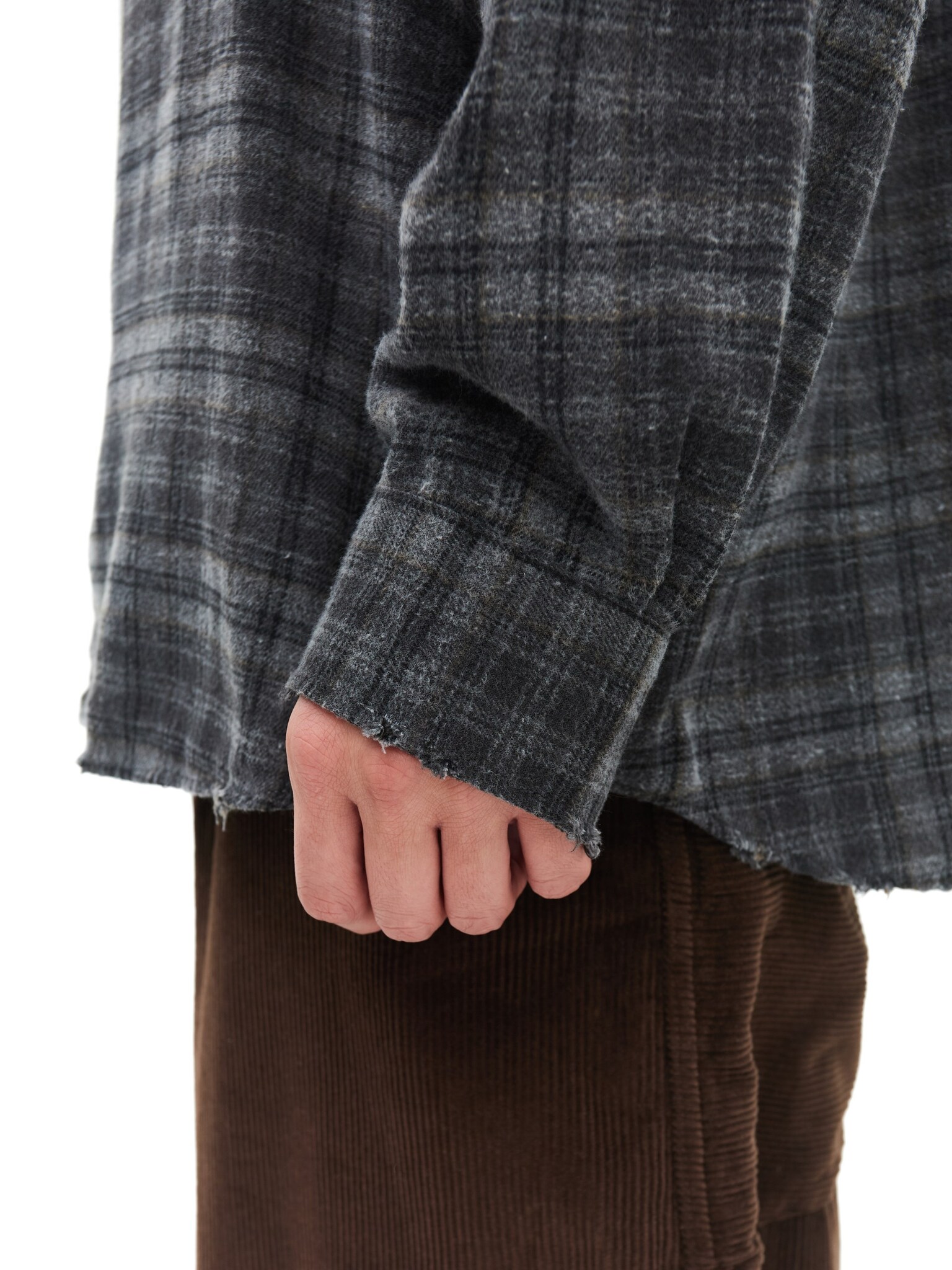 Рубашка мужская VOTUS градиент (серый)