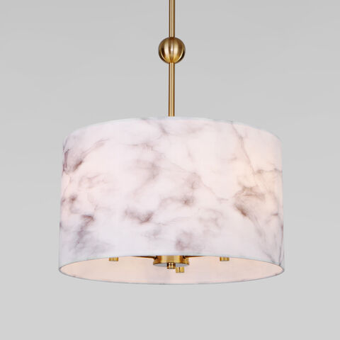 Подвесной светильник Eurosvet Brume 60174/3 латунь