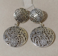Дария (серьги из серебра)