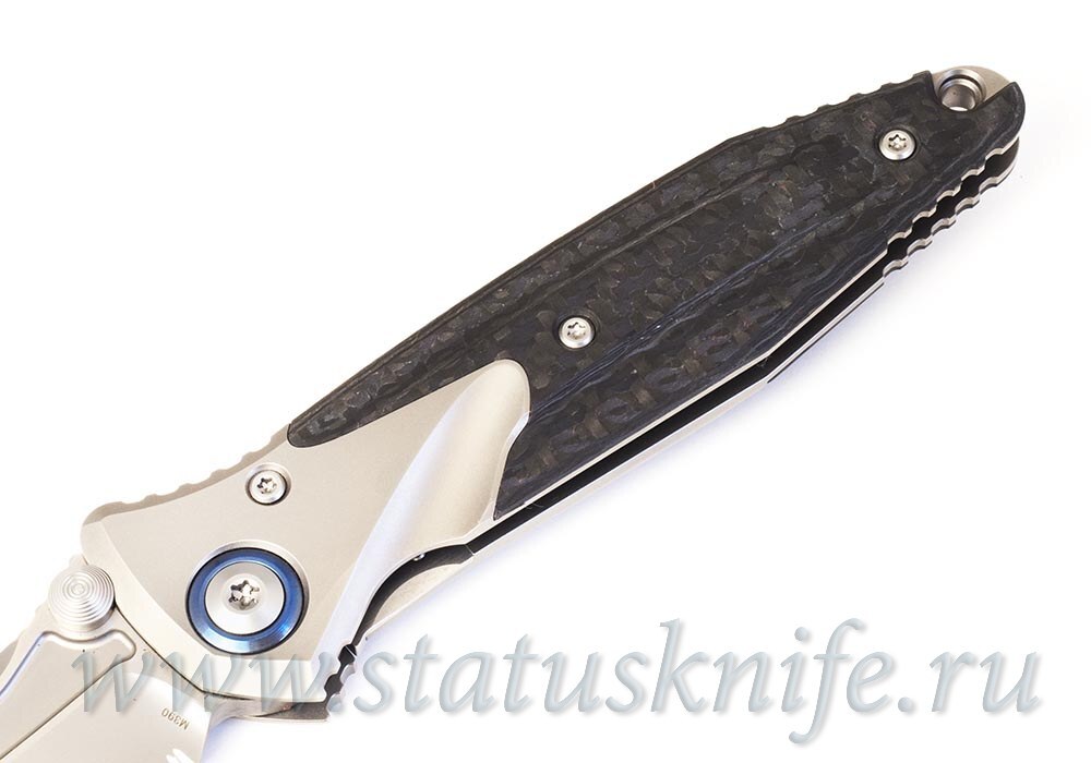 Нож Microtech Socom Bravo 261-9CFTI Full Serrated Tanto Blue Collar