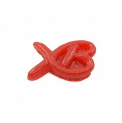 Фигурный мармелад ХВ красные цельные 8.4 г.х 14 шт