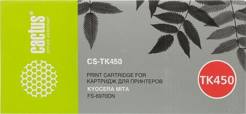 Картридж лазерный Cactus CS-TK450 TK-450 черный (15000стр.) для Kyocera Mita FS-6970DN