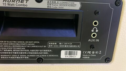 Гитарный комбо MOOER DH02 Hornet 15WH