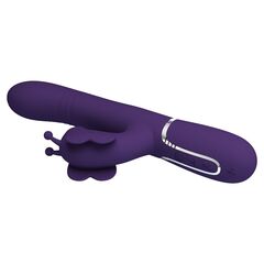 Фиолетовый вибратор-кролик Ridgely - 22,6 см. - 