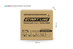 Стол теннисный GRAND EXPERT 6 Всепогодный Black
