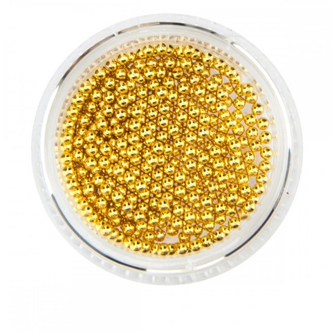 Бульонки металл золото
