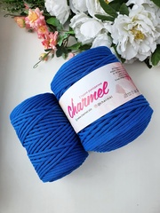 Cornflower cotton cord 4 mm