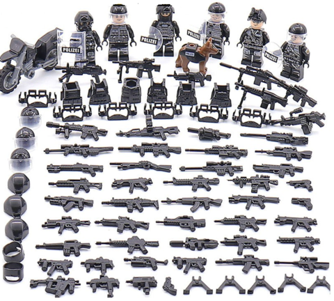 Минифигурки Военных Полиция SWAT серия 427