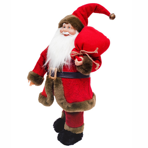 Интерьерная кукла Дед Мороз с мешком подарков